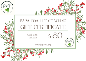 Papa Toa Gift Certificate