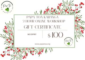 Papa Toa Gift Certificate